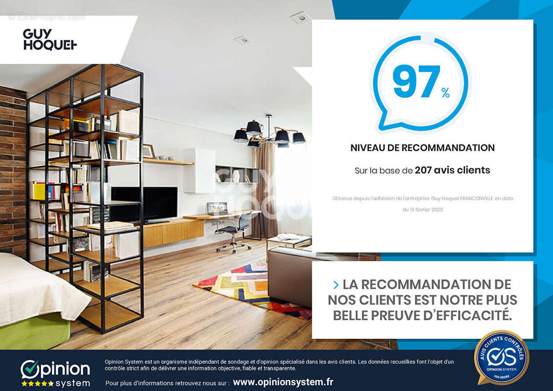 Appartement T1 à vendre à Franconville - DPE C - photo 8