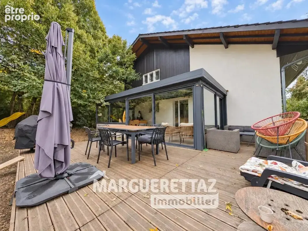 VIUZ-EN-SALLAZ – Maison familiale avec magnifique terrain arboré - photo 2
