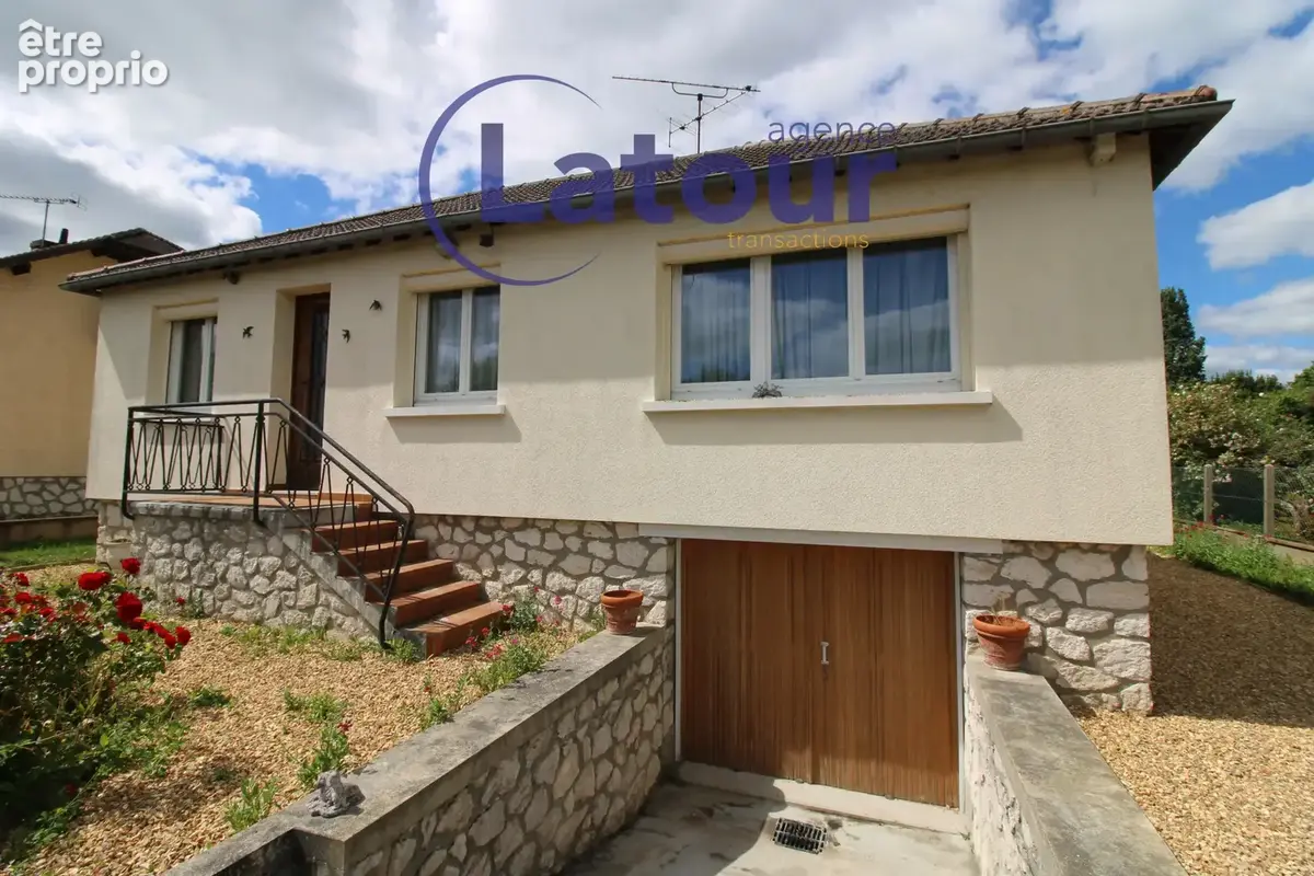 A VERNOUILLET, maison de 4 pièces sur sous-sol avec un garage indépendant sur un terrain de 885 m2 - photo 1