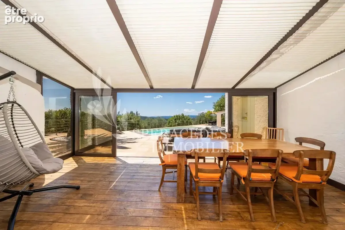 Saint-Cézaire-sur Siagne - Magnifique villa avec vue panoramique - photo 5