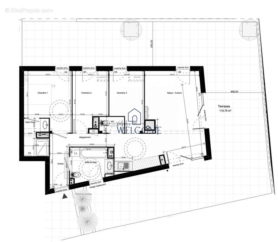Appartement à CASTELNAU-LE-LEZ