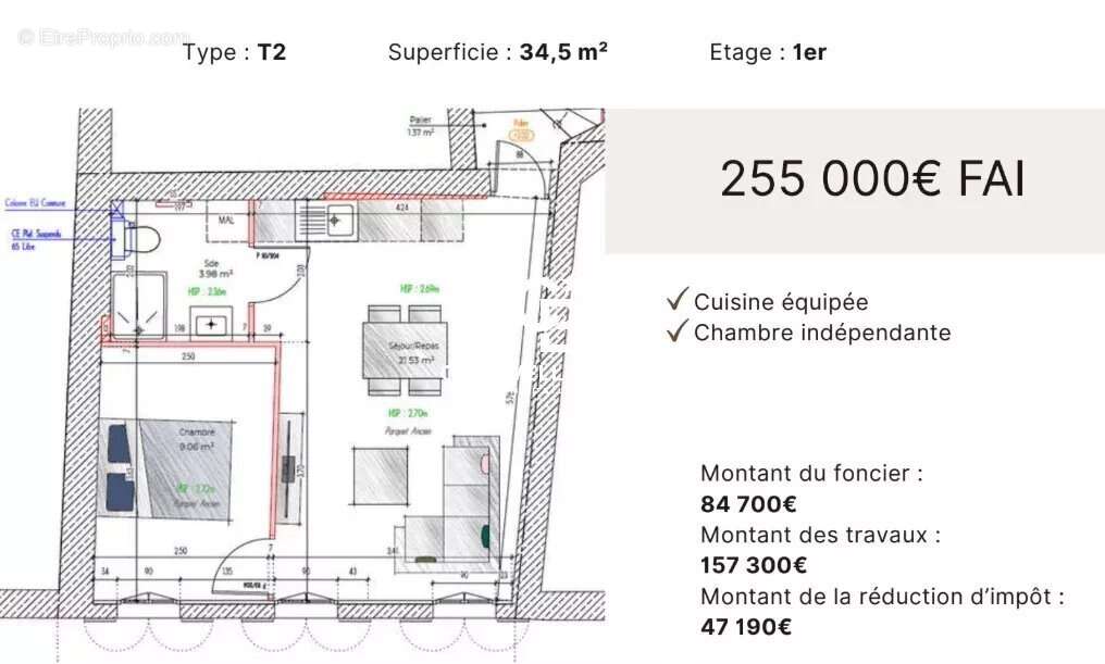 Appartement à LA ROCHELLE