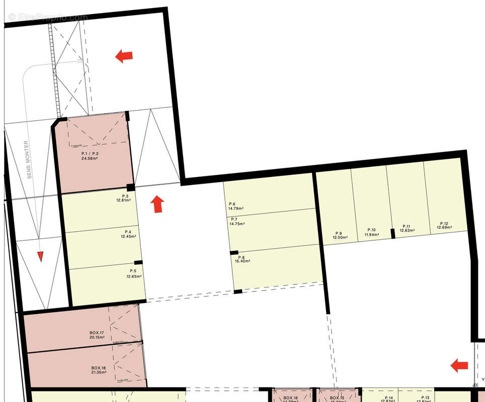 Parking à CLERMONT-FERRAND