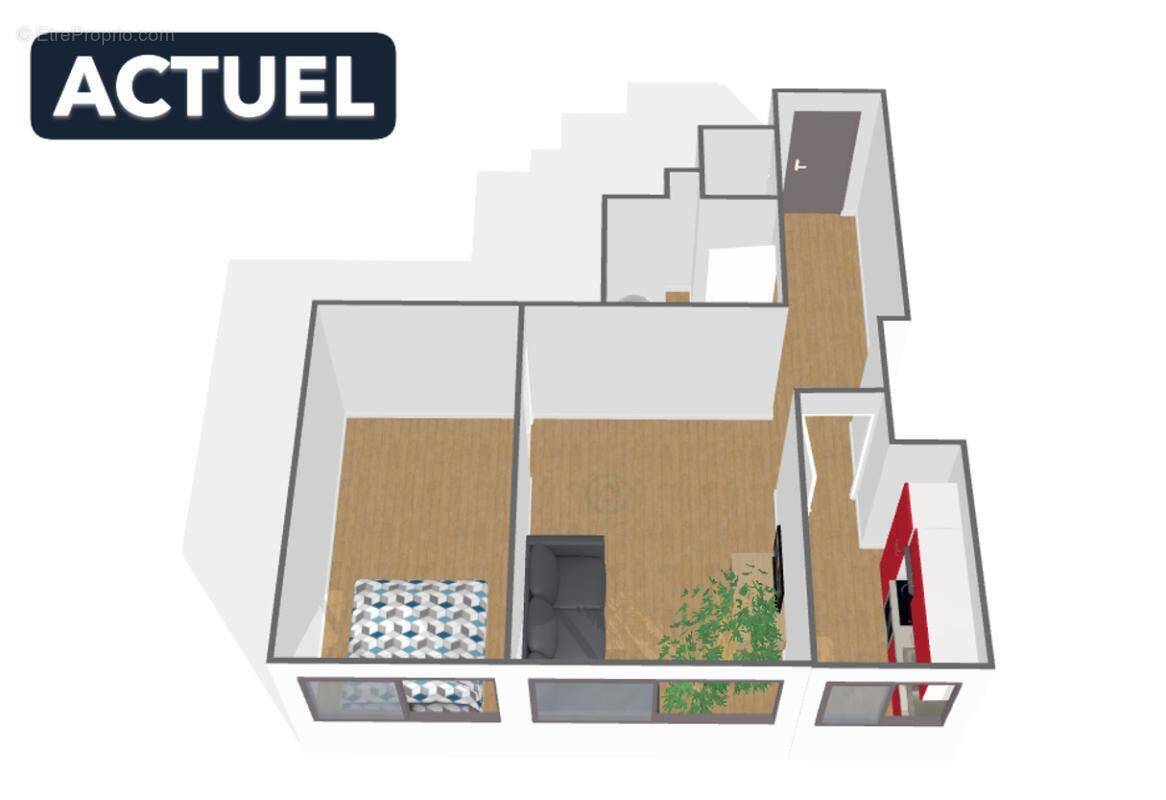 Appartement à PARIS-13E