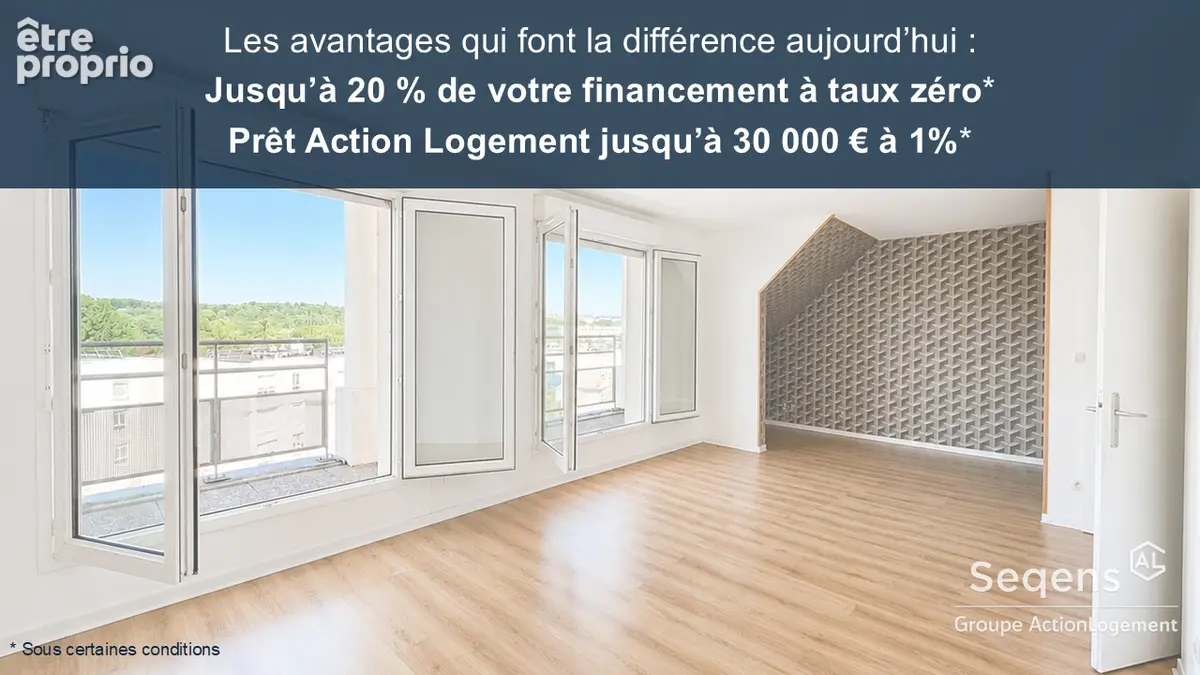 Appartement Dugny 4 pièces 84 m2 - photo 2