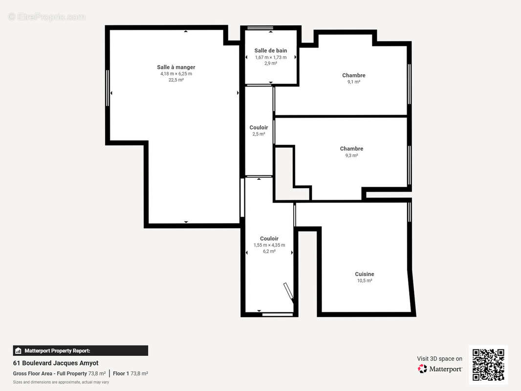 Appartement à VAUJOURS