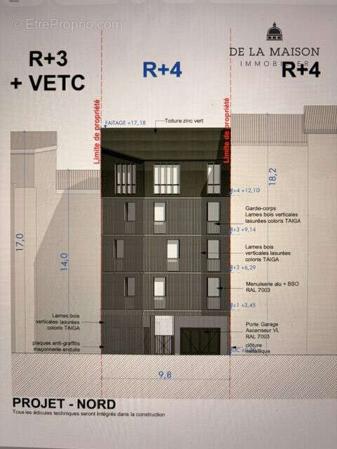 Terrain à LYON-5E
