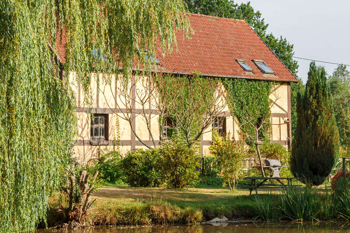 MANCHE : Maison de 3 chambres, gîte, lac et terrain dans un magnifique cadre champêtre. - photo 13