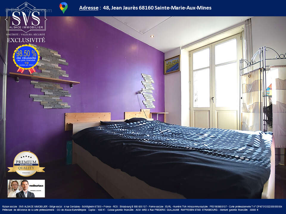 Appartement à SAINTE-MARIE-AUX-MINES