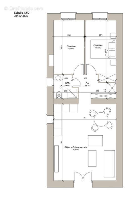 Appartement à SAINT-GERMAIN-EN-LAYE