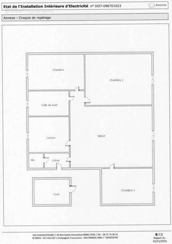 Appartement à LYON-7E