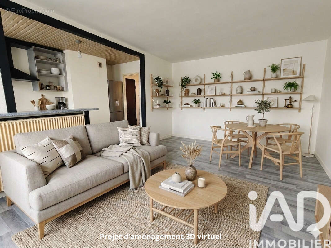 Appartement 64 m² à Chennevieres-Sur-Marne  - photo 6