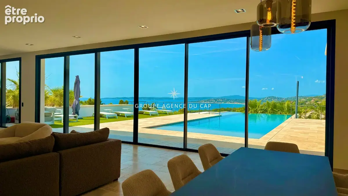 Les issambres villa luxueuse vue mer panoramique 7 chambres avec garage 4  voitures piscine intérieure et extérieure - photo 7