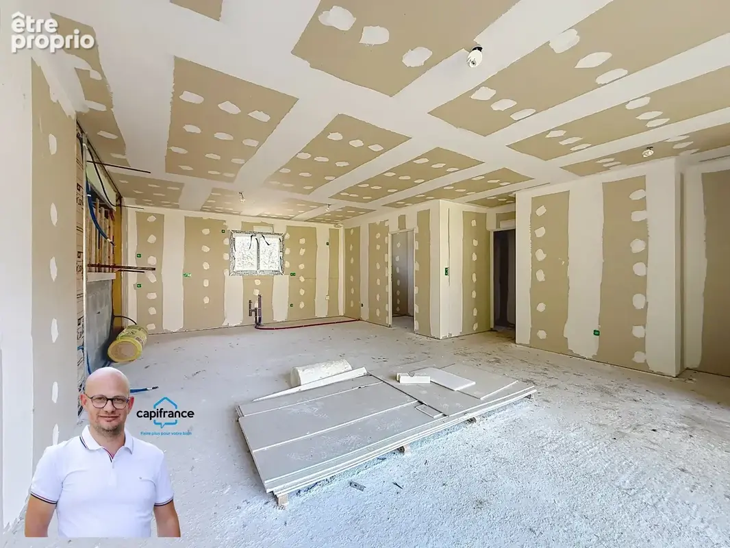 Dpt Isère (38), à vendre LES ABRETS maison P5 de 105,7 m²  - Plain pied A TERMINER - photo 4