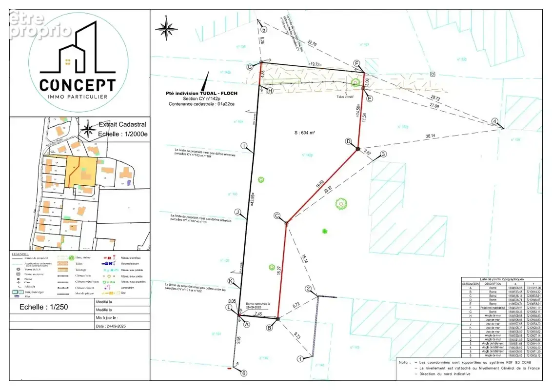 #A539 - A VENDRE - Terrain à bâtir 634 m2 - Concarneau - photo 6