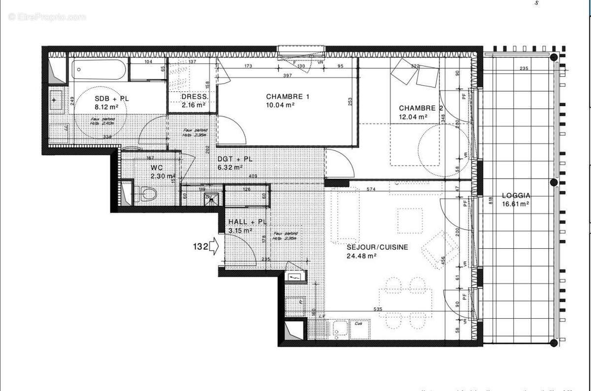 Appartement à RILLIEUX-LA-PAPE