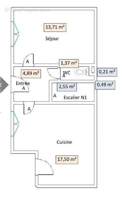 Maison à ASNIERES-SUR-SEINE