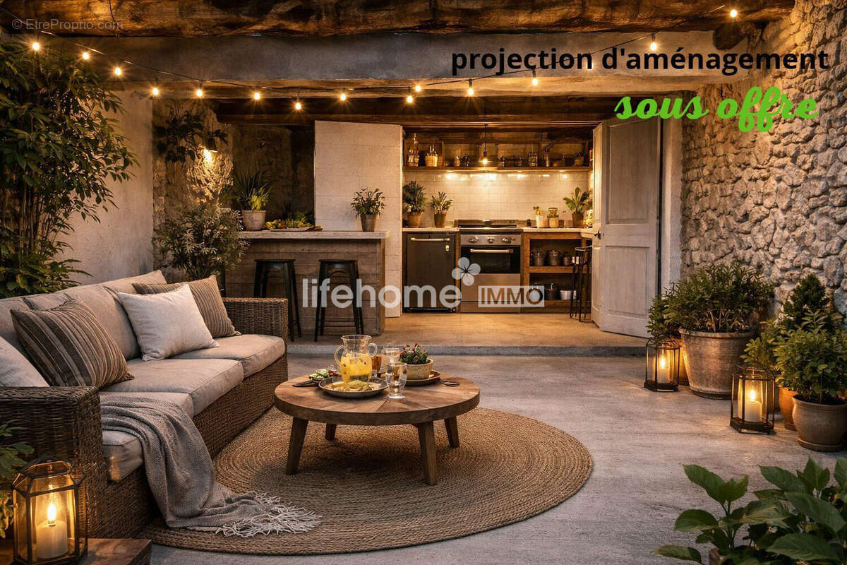 PROJECTION d'aménagement - Maison à CABASSE