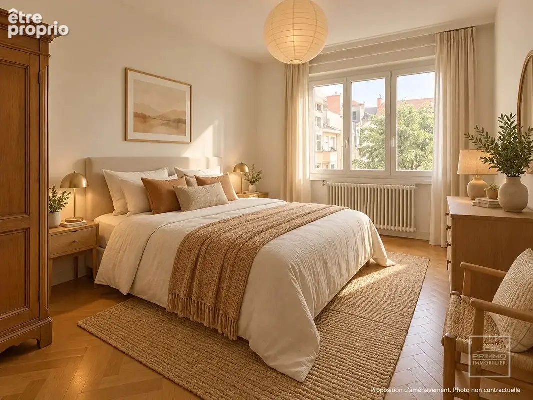 Lyon 3, prefecture, dernier etage, 78.4m², balcon - photo 9