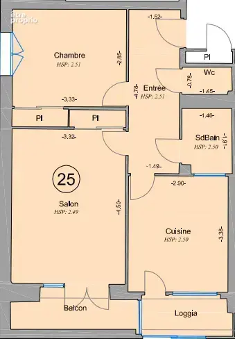 Appartement deux pièces troisième étage - photo 7