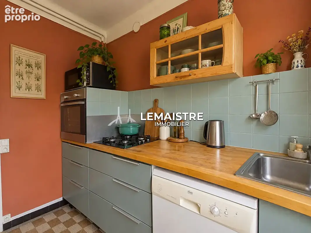 Appartement à vendre  Le Havre  63 m²  2 chambres  Dernier étage avec balcons - photo 3