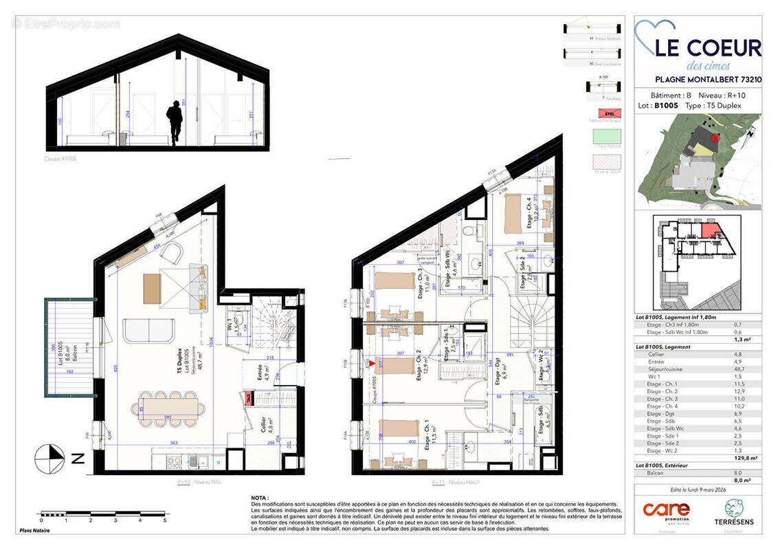 Appartement à MACOT-LA-PLAGNE