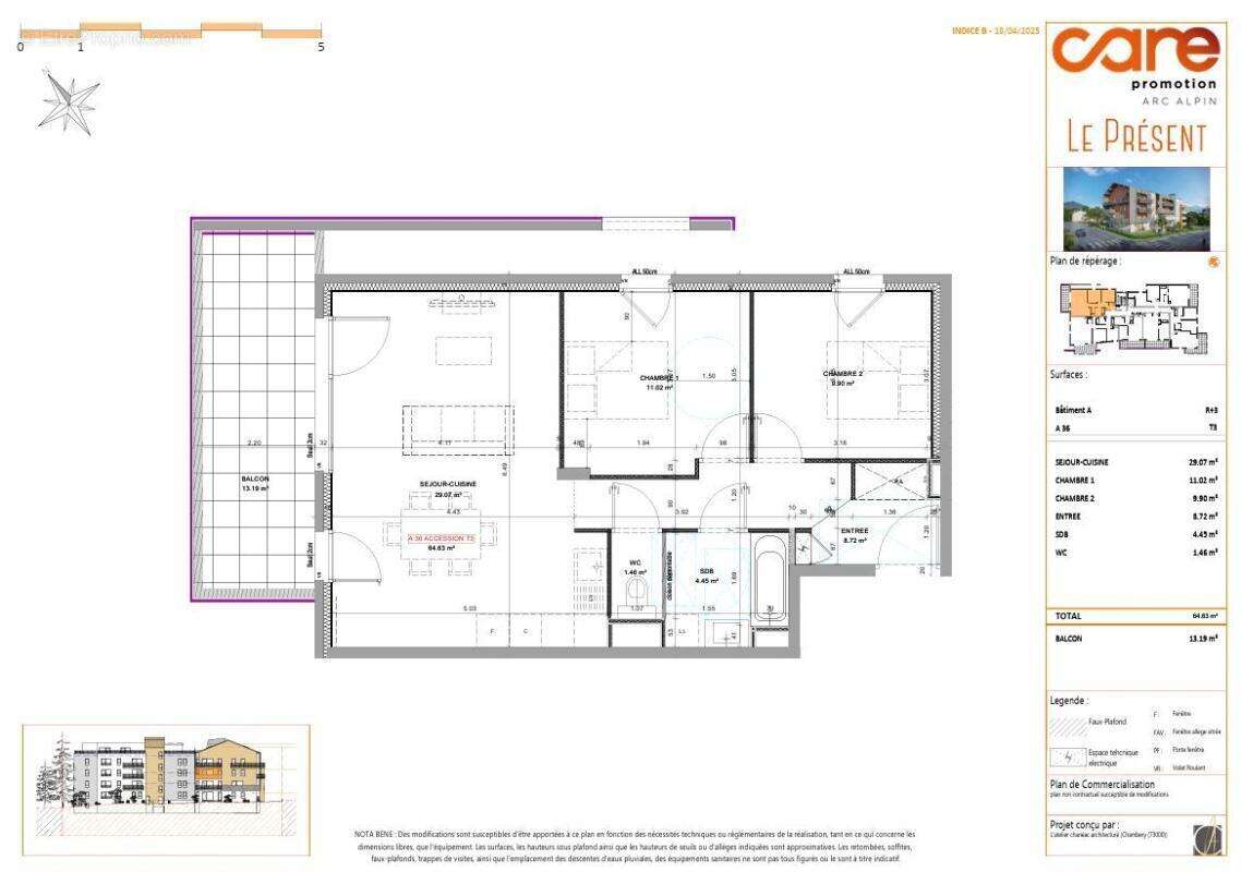Appartement à COGNIN