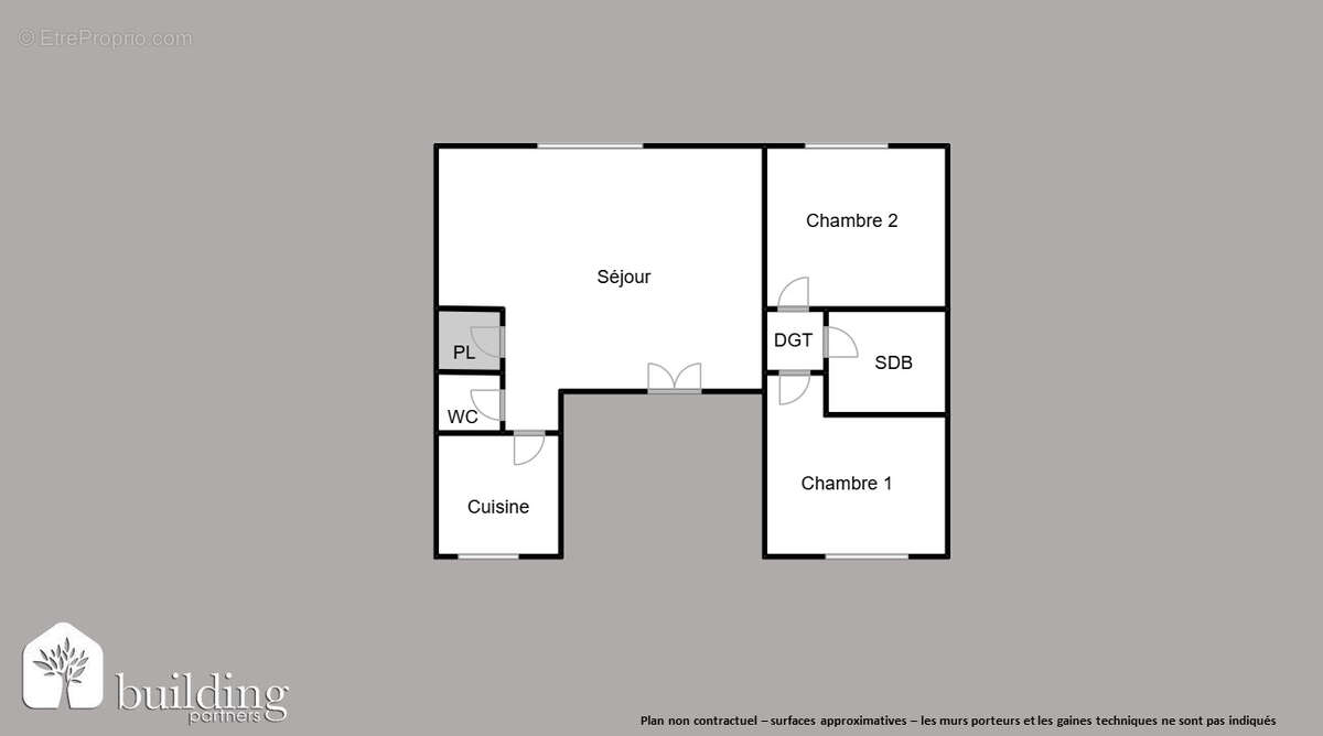 Appartement à LEVALLOIS-PERRET