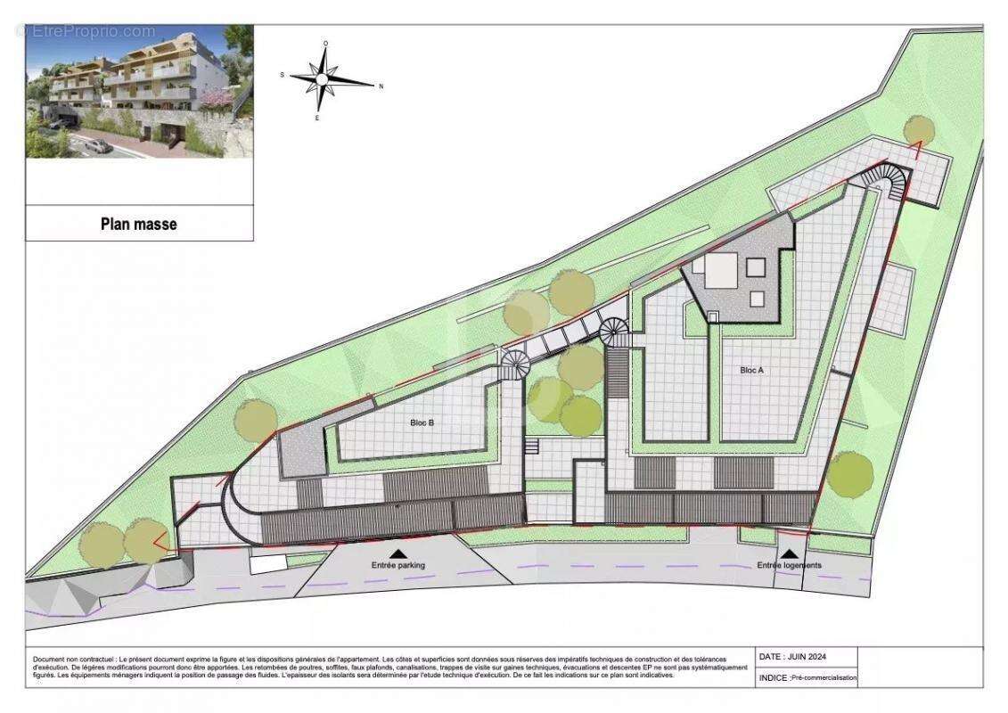 Appartement à BEAUSOLEIL