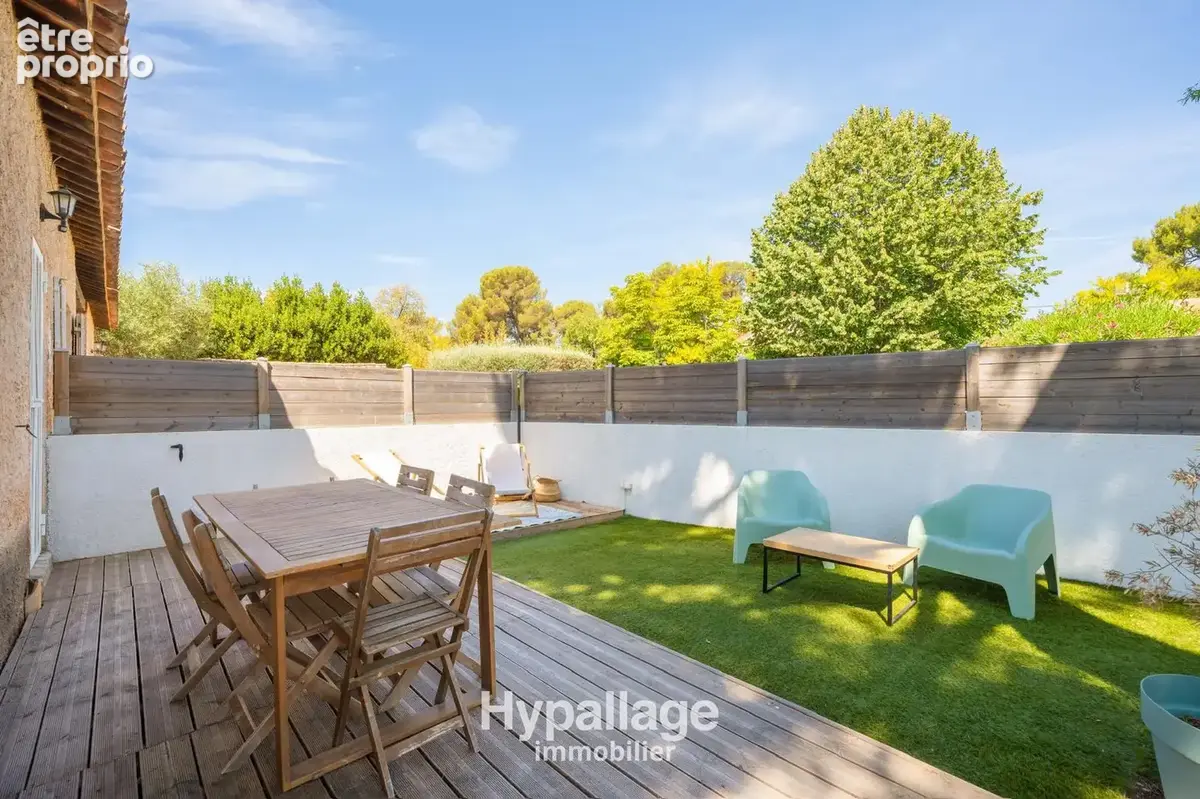 Vend type 3 jardin stationnement lumineux calme 13190 Allauch - photo 3