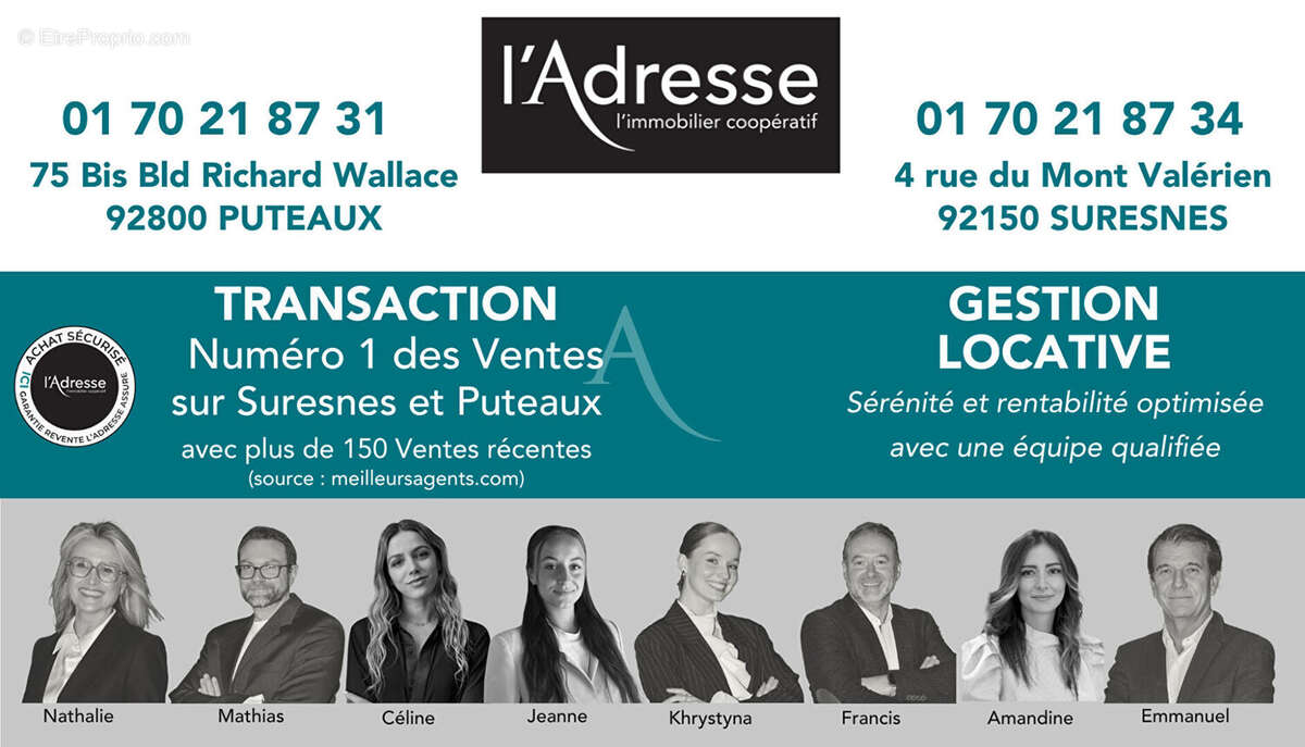 Appartement à SURESNES