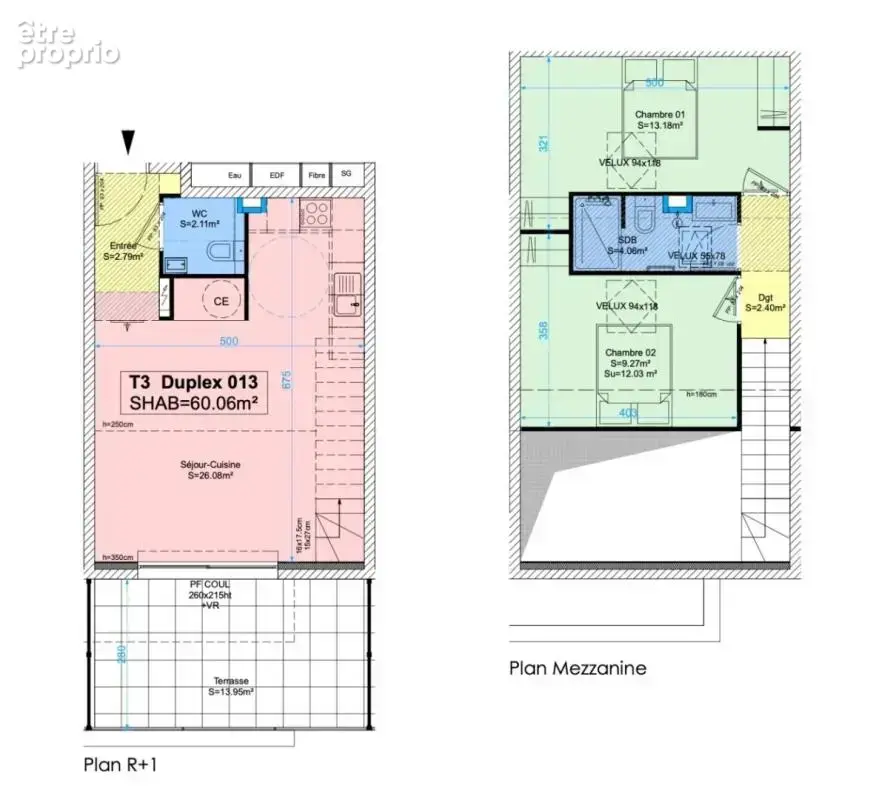 Boulouris - duplex avec 2 chambres et terrasse - photo 2