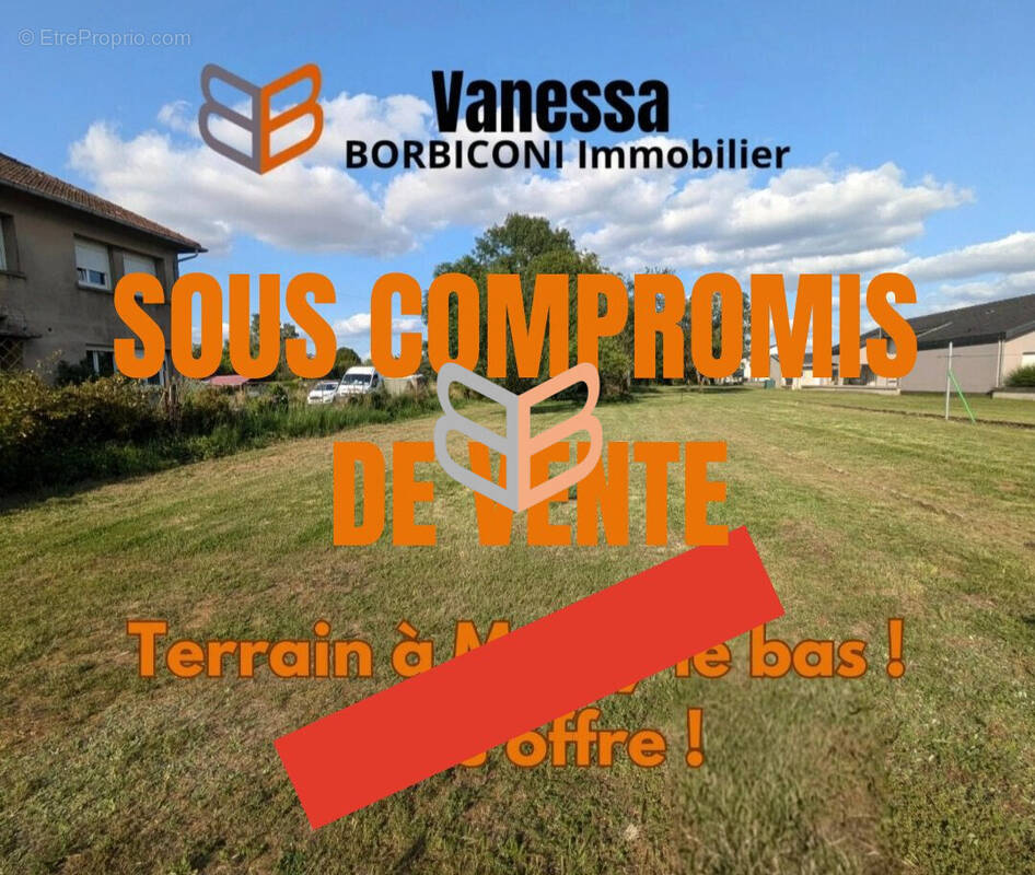 Terrain à MERCY-LE-BAS