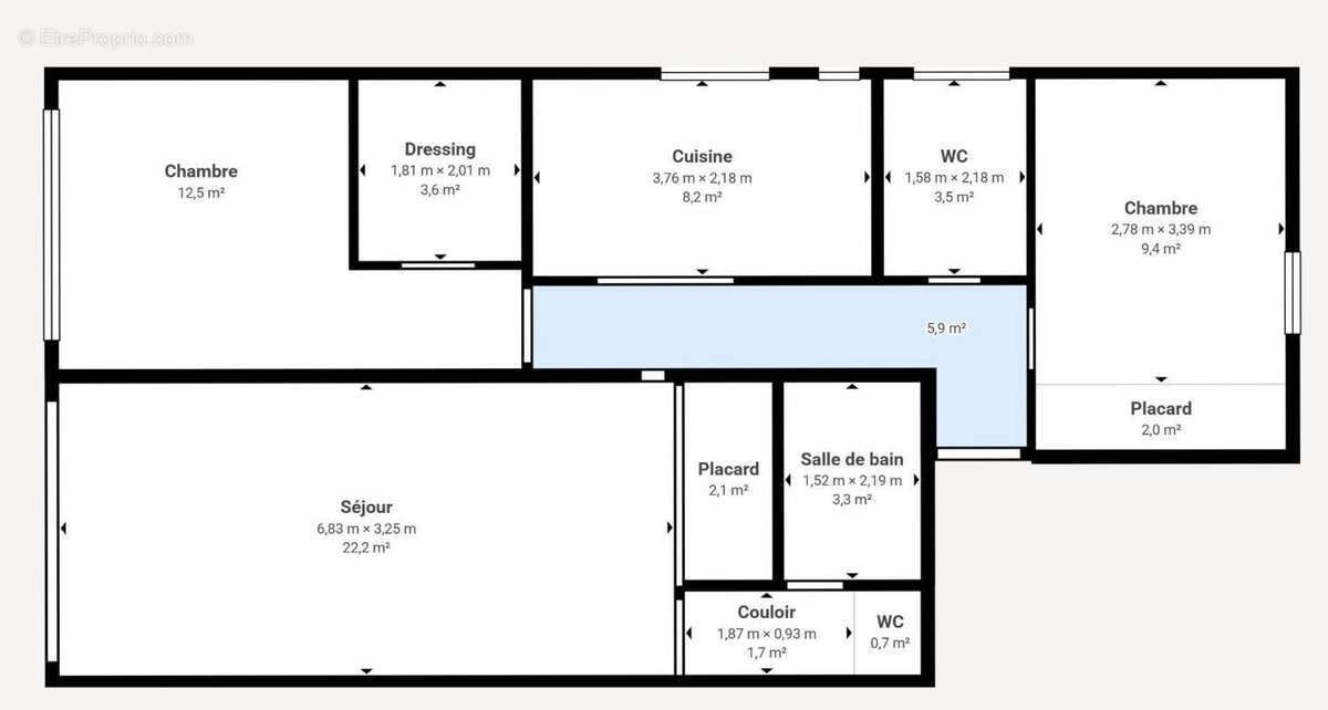 Appartement à SAINT-RAPHAEL