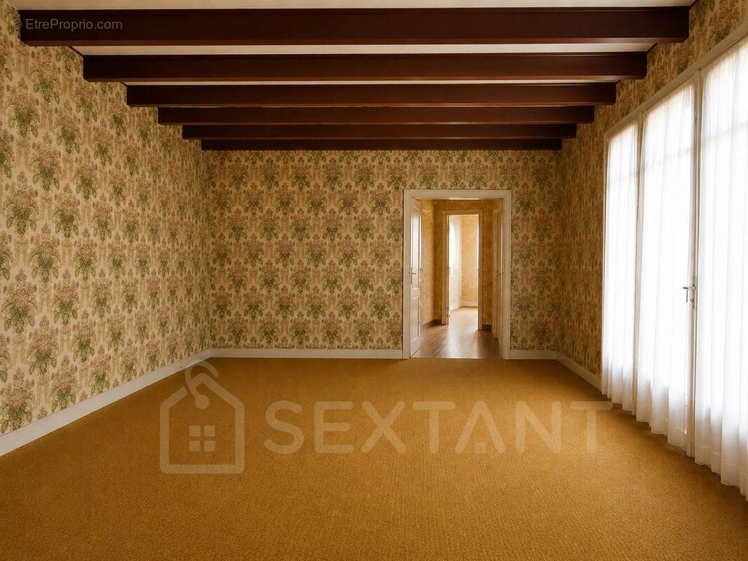 Maison de 120 m²  à rénover  4 chambres  grandes dépendances - photo 8