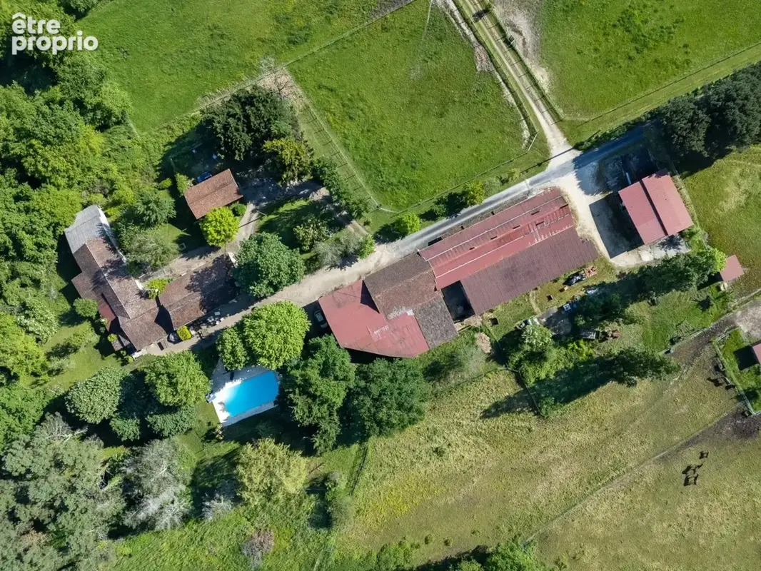 Dpt Dordogne (24), à vendre BERGERAC propriété P7 - terrain de 87000 m2 - photo 3