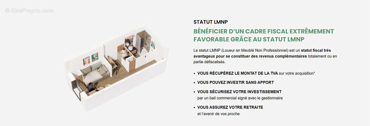 Résidence étudiante à BESANCON - Pour investisseurs et créateurs de patrimoine immobilier dispositif LMNP - photo 4
