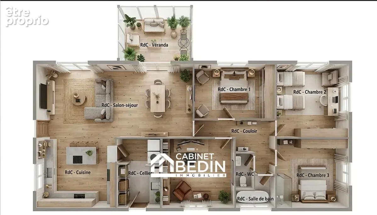 Maison 90 m² à Pessac  - photo 2