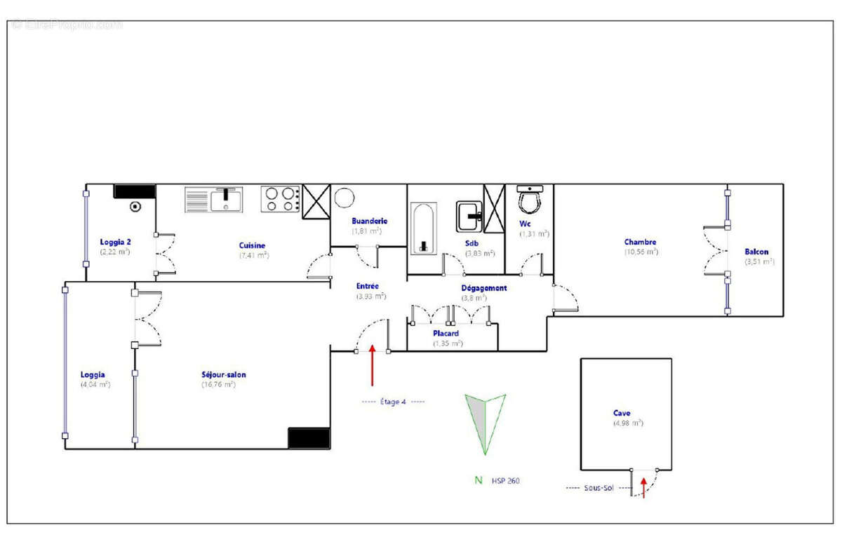 Appartement à MARSEILLE-10E