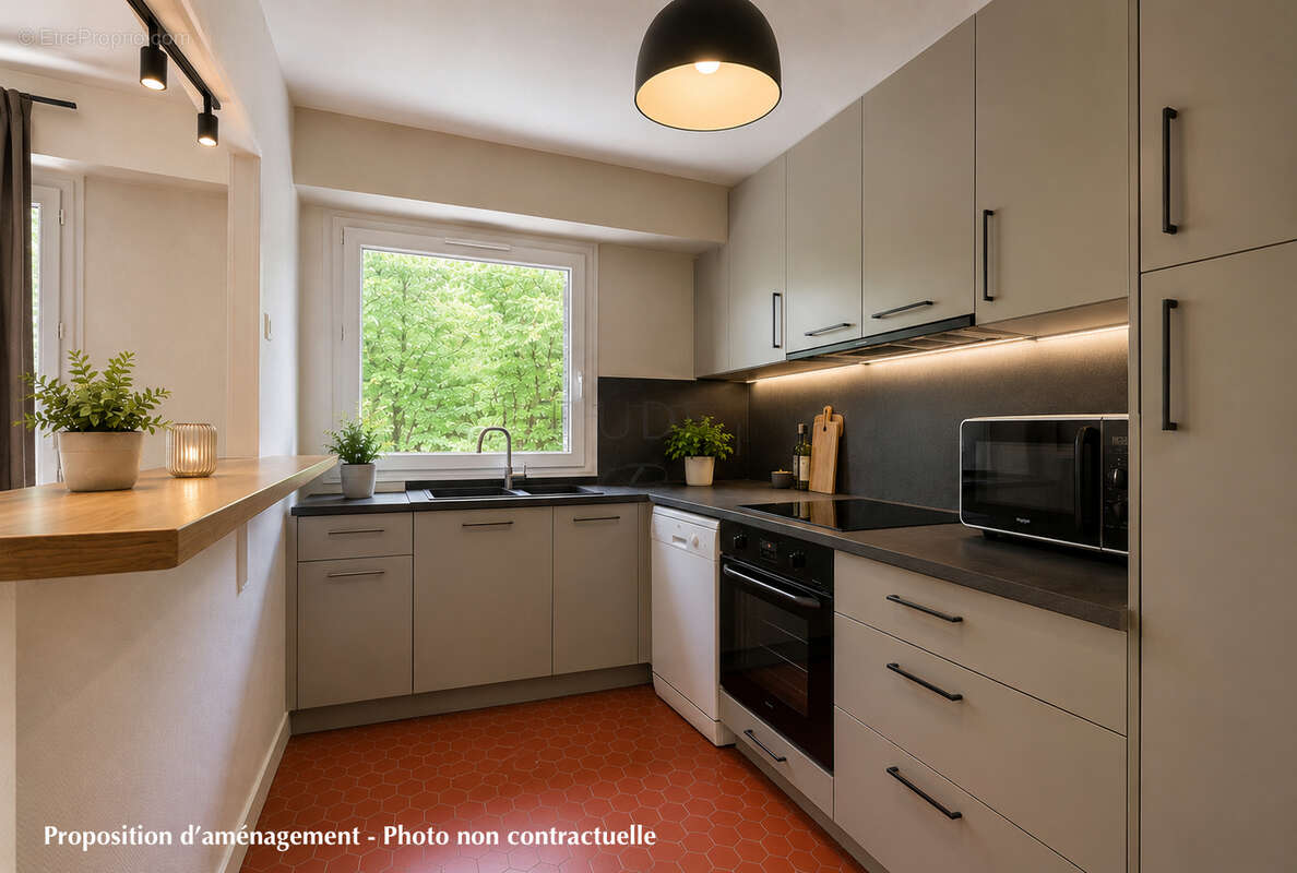 Appartement traversant au calme avec balcon et ascenseur - photo 5