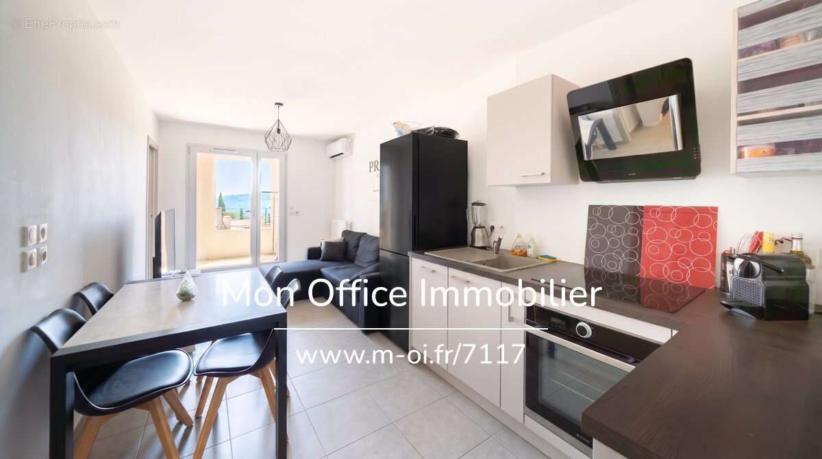 Référence : 7117-TLE - Coudoux - Appartement 2 pièces - Terrasse - Ascenseur - Place de parking - Résidence sécurisé - photo 3