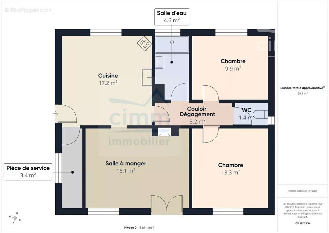 Maison 4 pièces 71 m² - photo 13