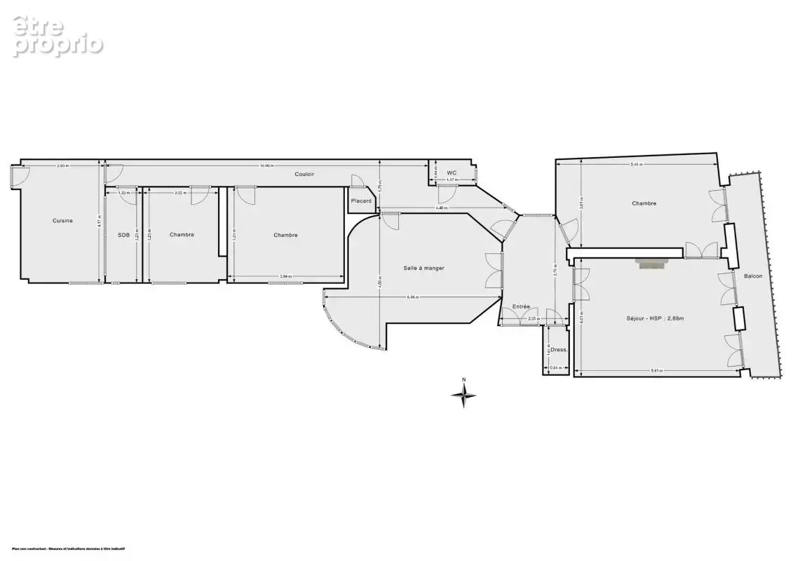 A rénover - 5 pièces de 120 m² - Rue Du Faubourg Poissonnière - photo 17