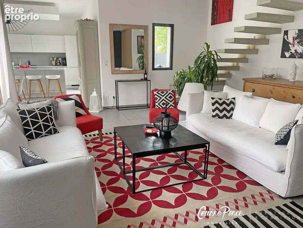 Nimes villa contemporaire standing quartier privilegie corinne ponce immobilier - photo 4