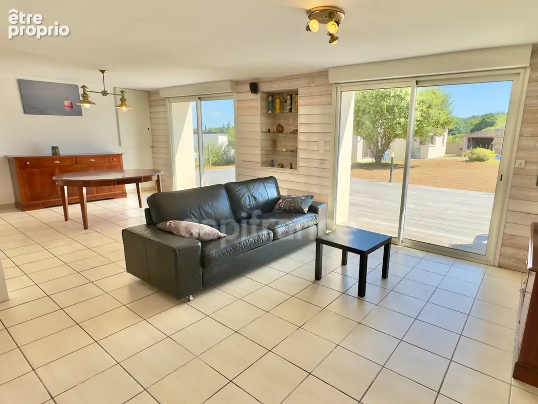 Landerneau, maison familiale hors lotissement, 5 chambres, rez de jardin, géothermie, poele - photo 2