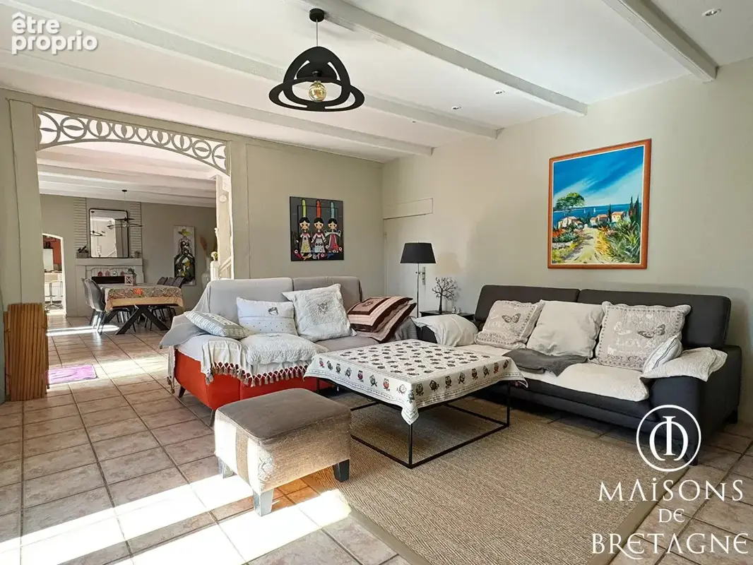 Maison de Maître avec dépendance à vendre à Moelan Sur Mer 9 pièces 229 m2 - photo 4