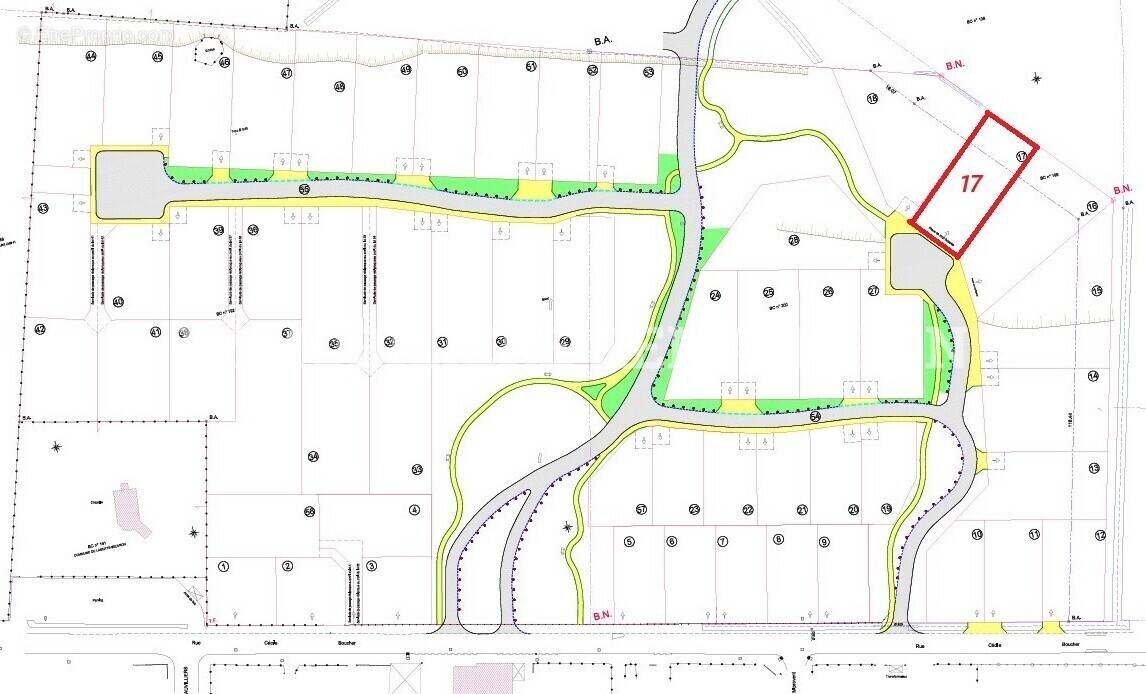 Terrain à LAMOTTE-BEUVRON
