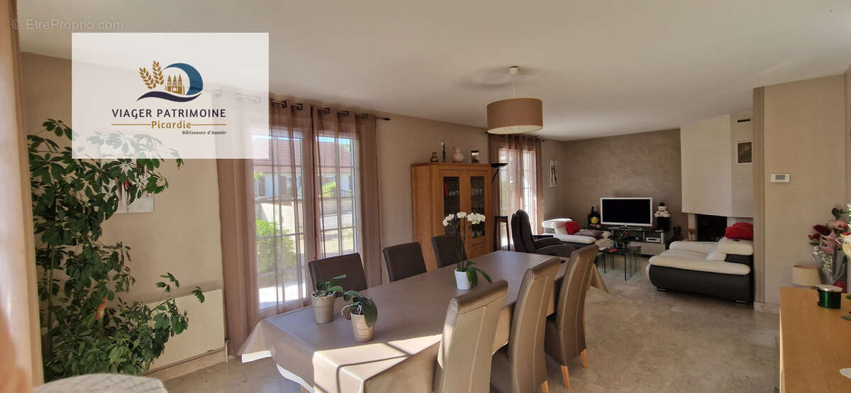 Viager OCCUPE - Maison d'habitation à Bucy-le-Long - photo 2