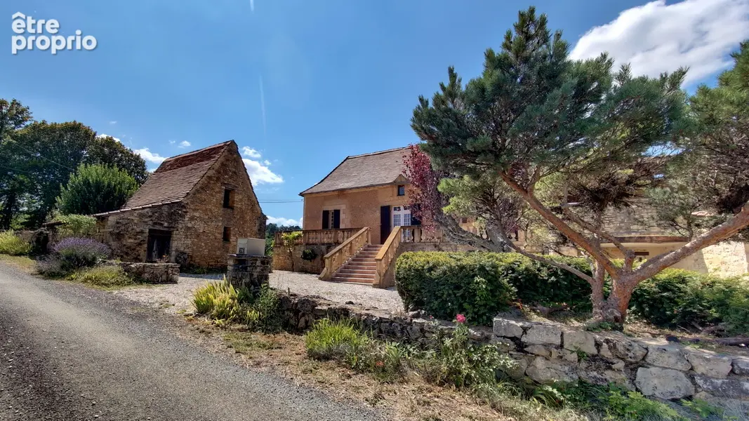 Maison ancienne de caractère, 3 chambres, grand séjour de 60 m², grangette, garage, vue campagne à Saint-Pompont, Périgord Noir - photo 18