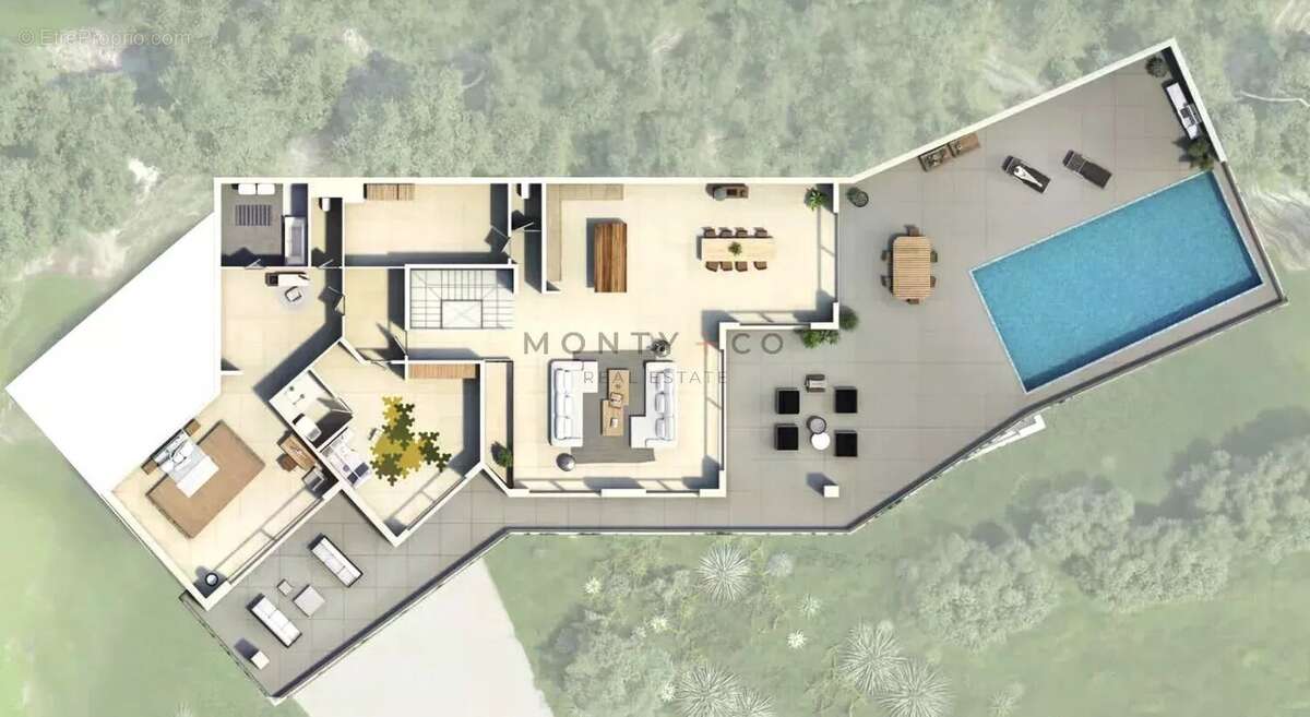 Vente villa 5 chambres vue mer dans un domaine privé a Grimaud - photo 6